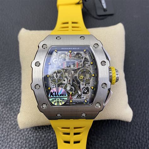 yellow band richard mille|Richard Mille rm11 price.